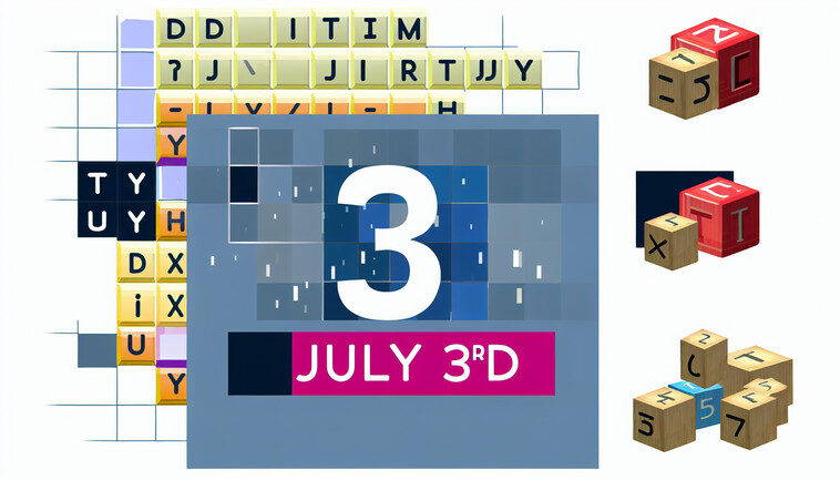 Cracking the Wordle Code: July 3rd Challenge Unveiled