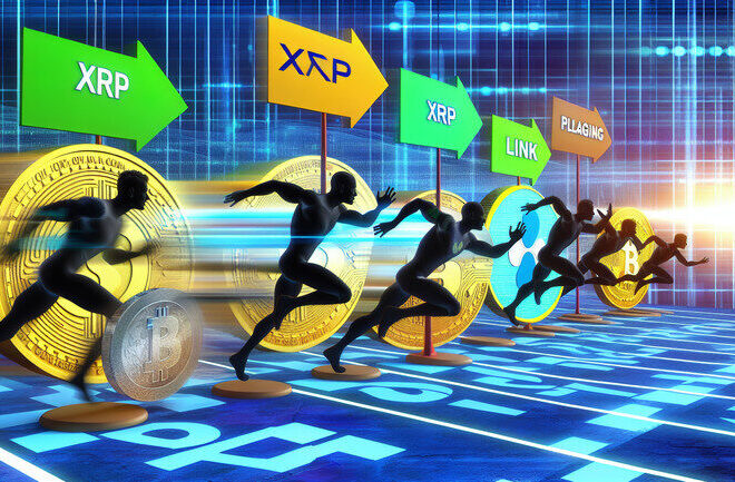 Revving the Crypto Engine: BlockDAG Races Ahead as XRP and LINK Stumble